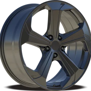 YKW Replicas – MF8 – Black – 18″x8″ 40mm – All weather Wheels – RW180050
